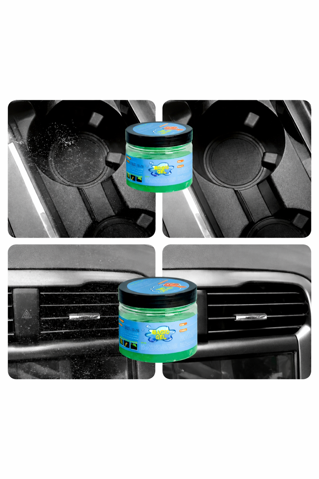 Gel Profesional para Auto – Elimina Polvo, Grasa y Suciedad en Cada Rincón