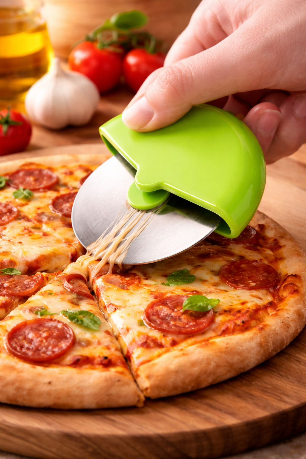 Cortadora de Pizza Premium – Corte Perfecto y Sin Esfuerzo