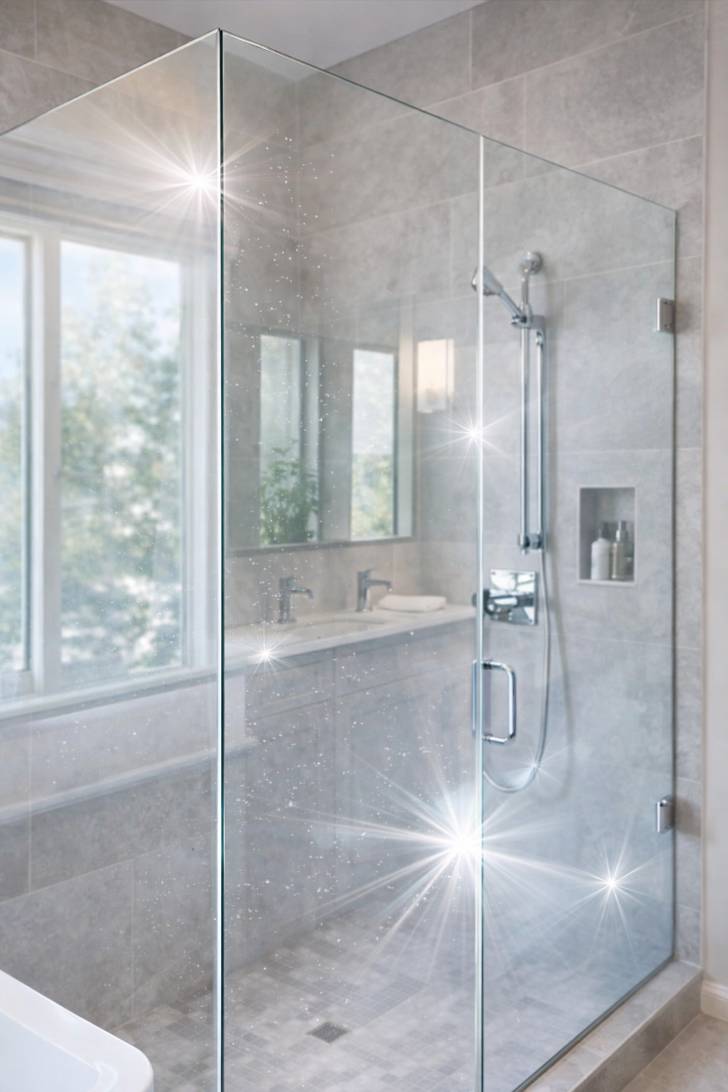 Limpiador de Mampara Premium – Vidrios Impecables en una Sola Pasada