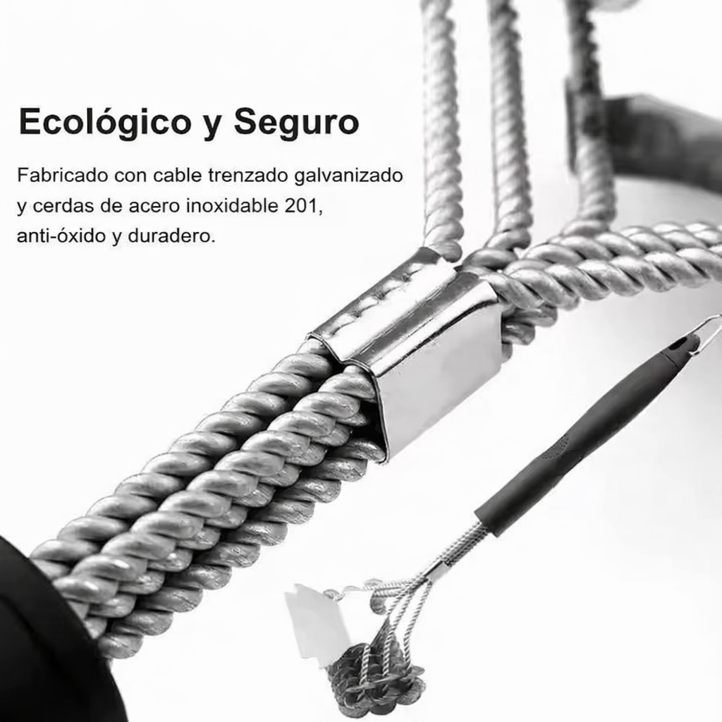 Limpiador de Parrilla Premium – Limpieza Profunda sin Rayar